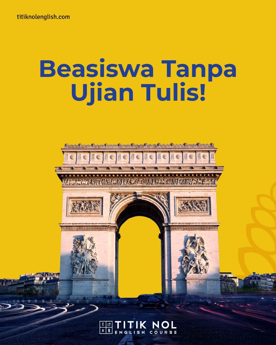 Beasiswa Tanpa Ujian Tulis