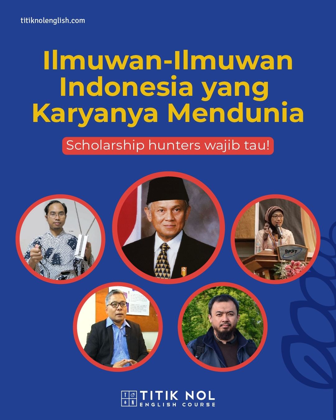 Ilmuwan-Ilmuwan Indonesia yang Karyanya Mendunia