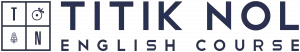 Logo Store Online Titik Nol English Course