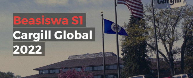 Beasiswa S1 Cargill Global 2022