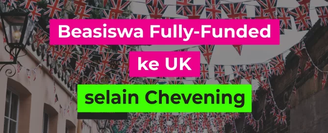 Beasiswa Fully Funded ke UK