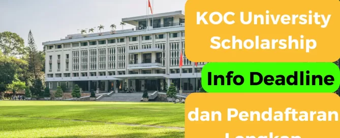 KOC university scholarship