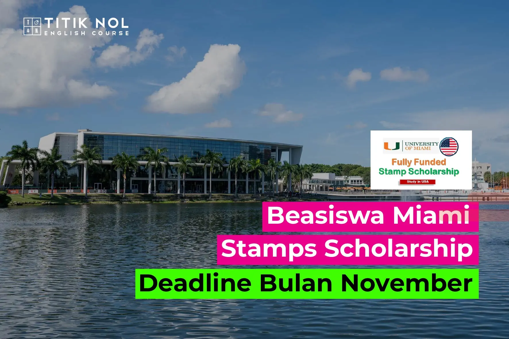 Beasiswa Miami Stamps Scholarship