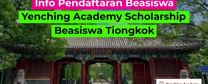 Yenching Academy Scholarship