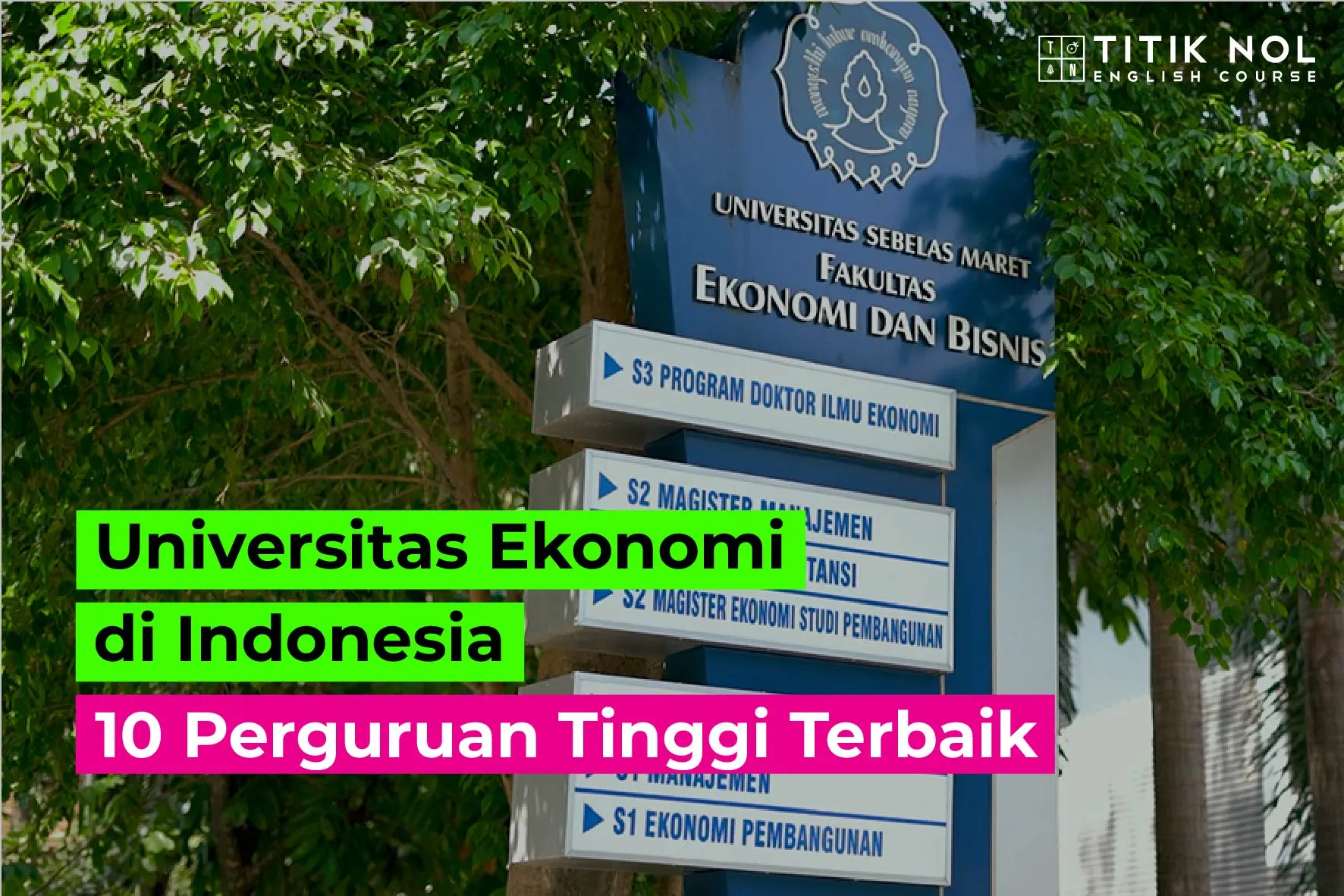 universitas ekonomi di Indonesia