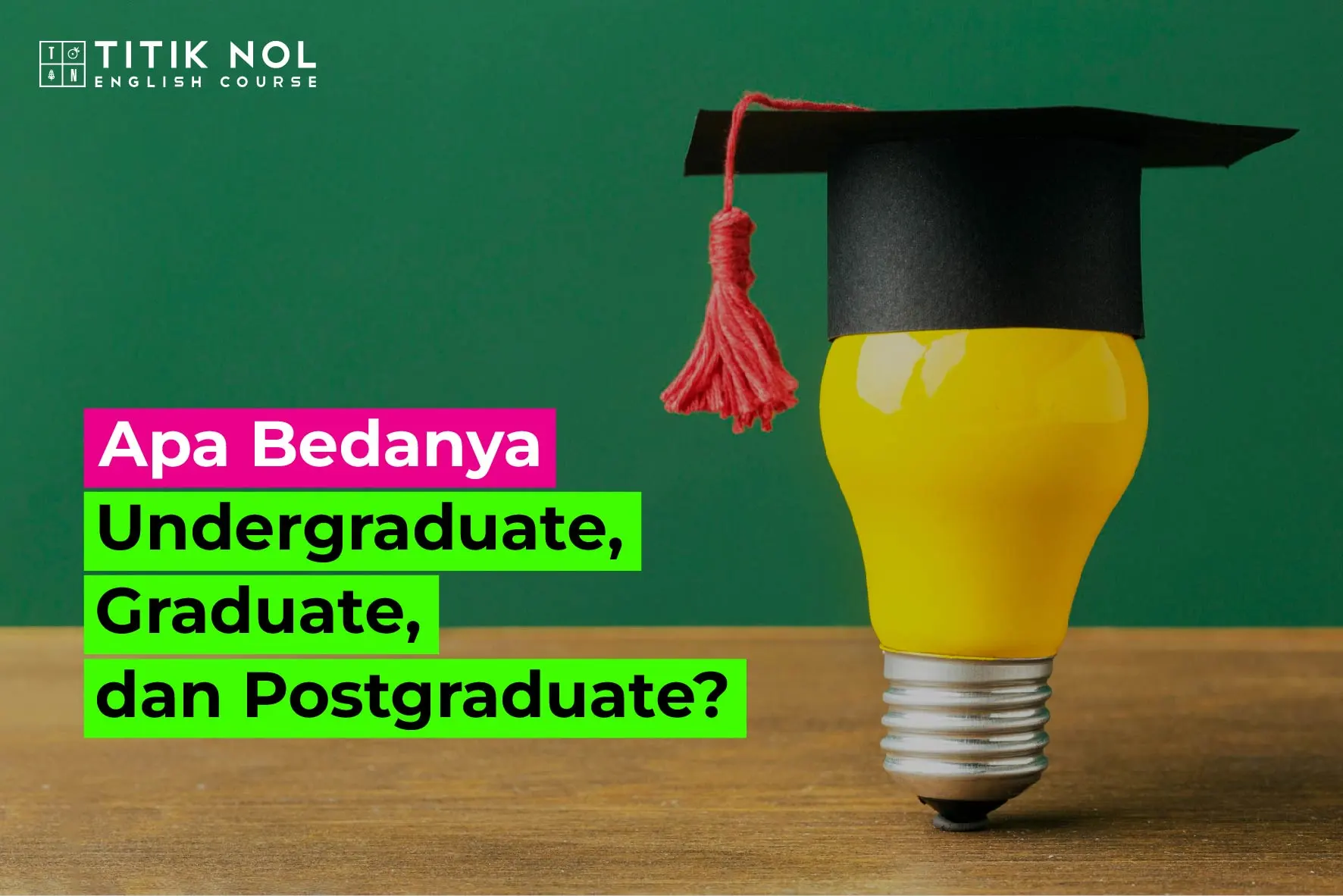 undergradute graduate dan Postgraduate