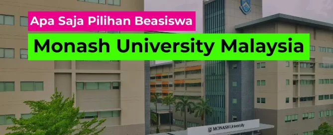 beasiswa Monash University Malaysia