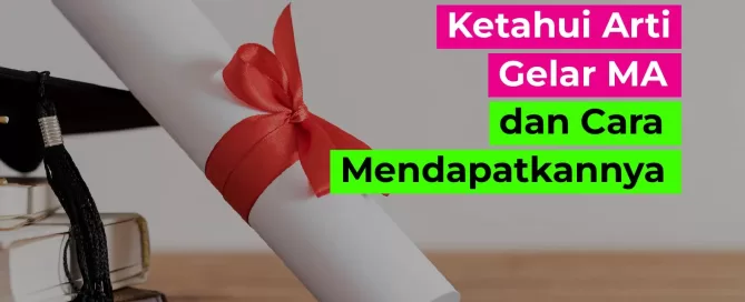 gelar MA