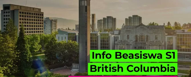 Info Beasiswa S1 British Columbia