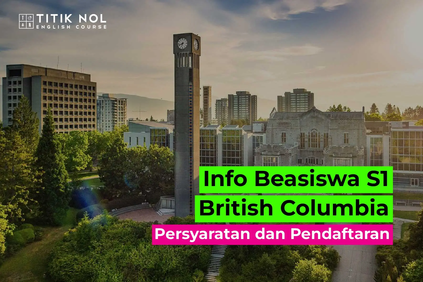Info Beasiswa S1 British Columbia