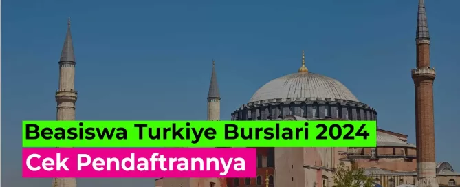 Beasiswa Turkiye Burslari
