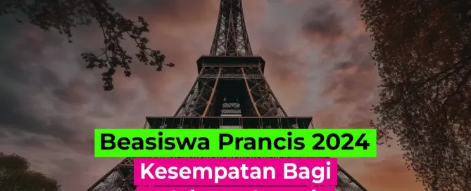 beasiswa prancis 2024