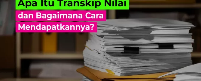 apa itu transkip nilai