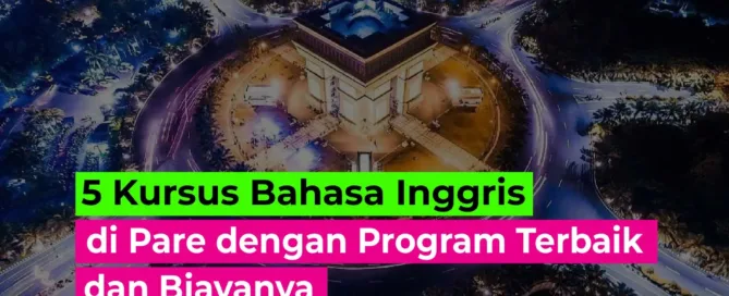 kursus bahasa inggris di pare