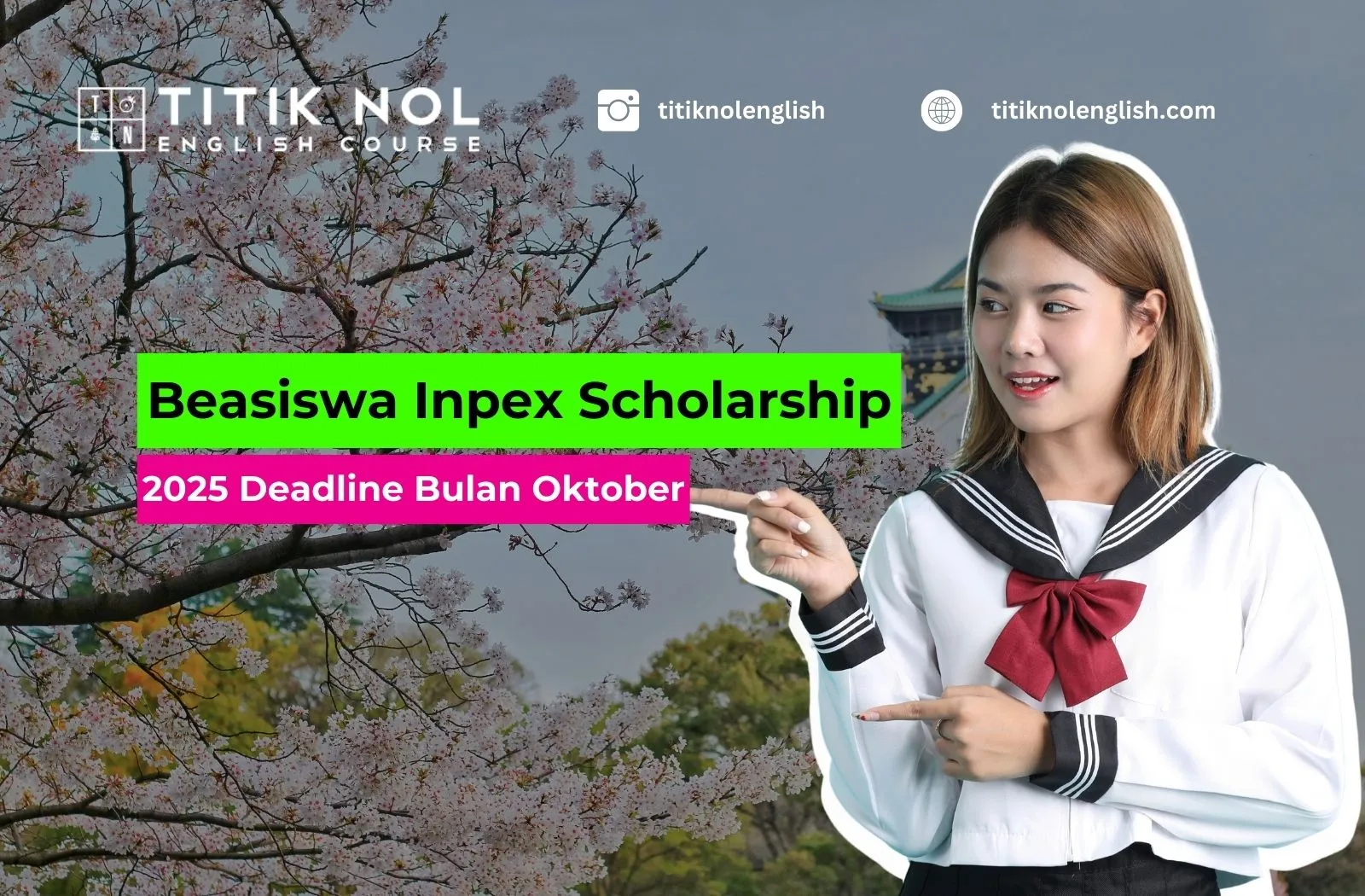 Beasiswa Inpex Scholarship