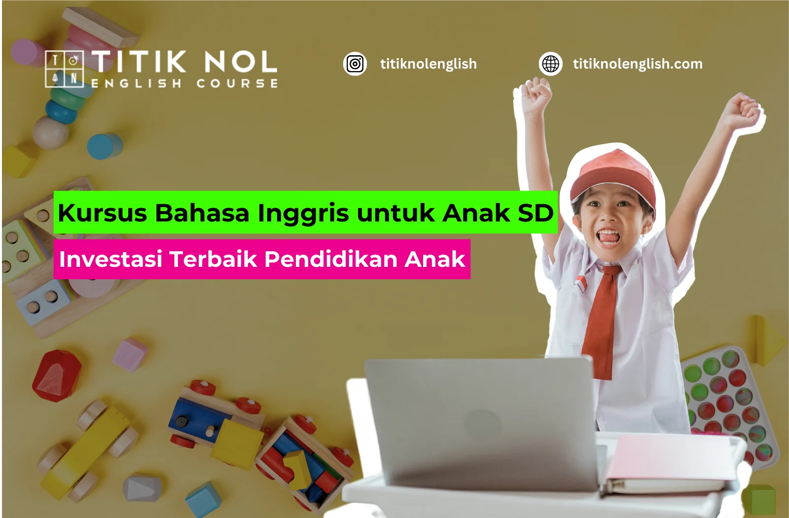 Kursus Bahasa Inggris untuk Anak SD