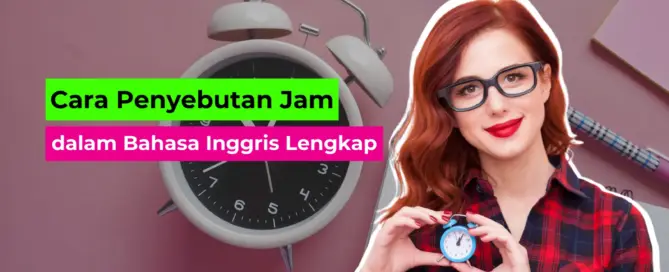 Penyebutan Jam dalam Bahasa Inggris