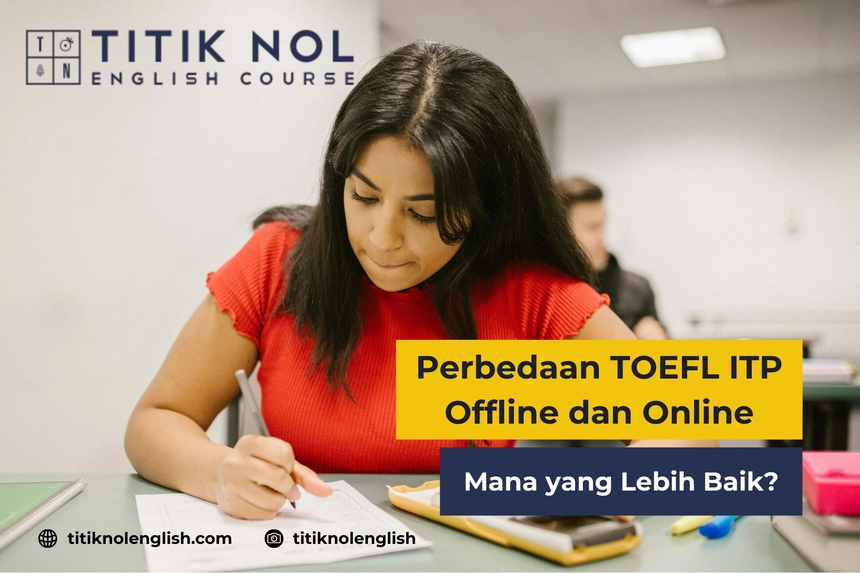 Perbedaan TOEFL ITP Offline dan Online