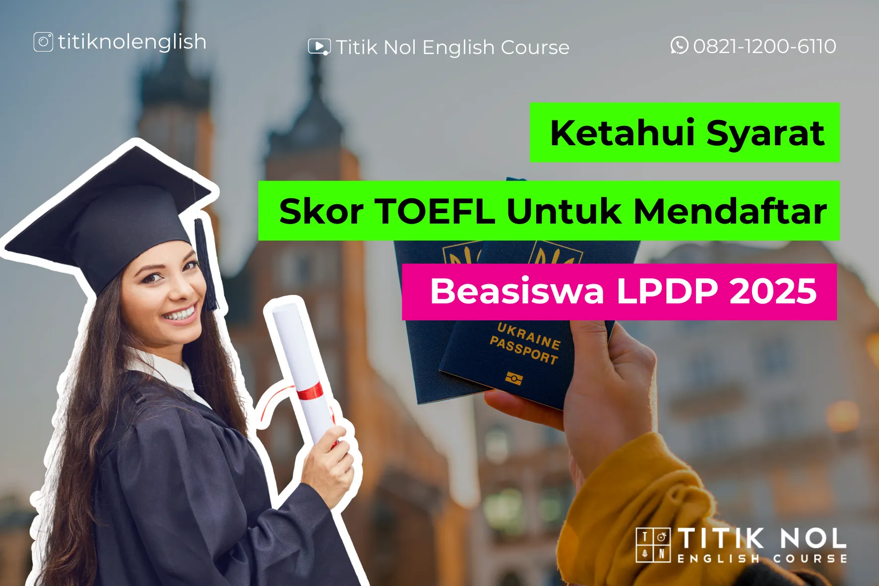 syarat skor TOEFL untuk mendaftar beasiswa