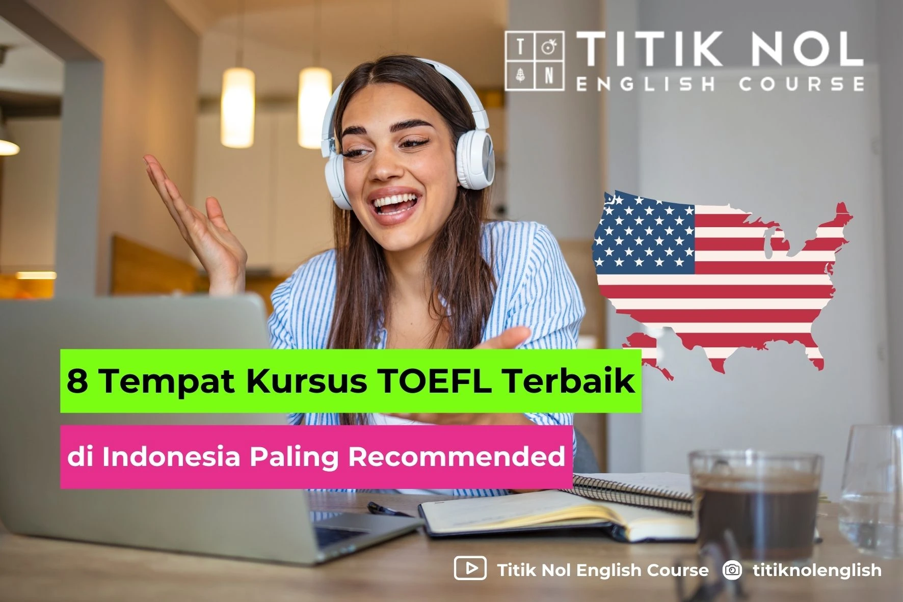 tempat kursus TOEFL terbaik di Indonesia