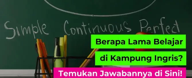 lama belajar di kampung inggris