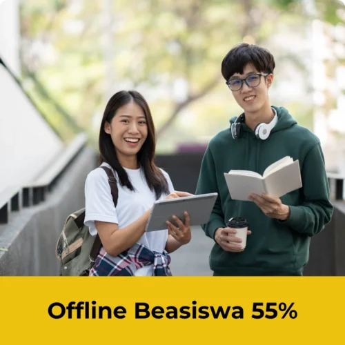 Offline Beasiswa 55%