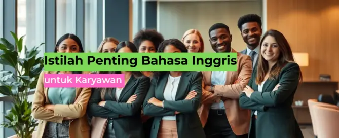 Istilah Penting Bahasa Inggris_