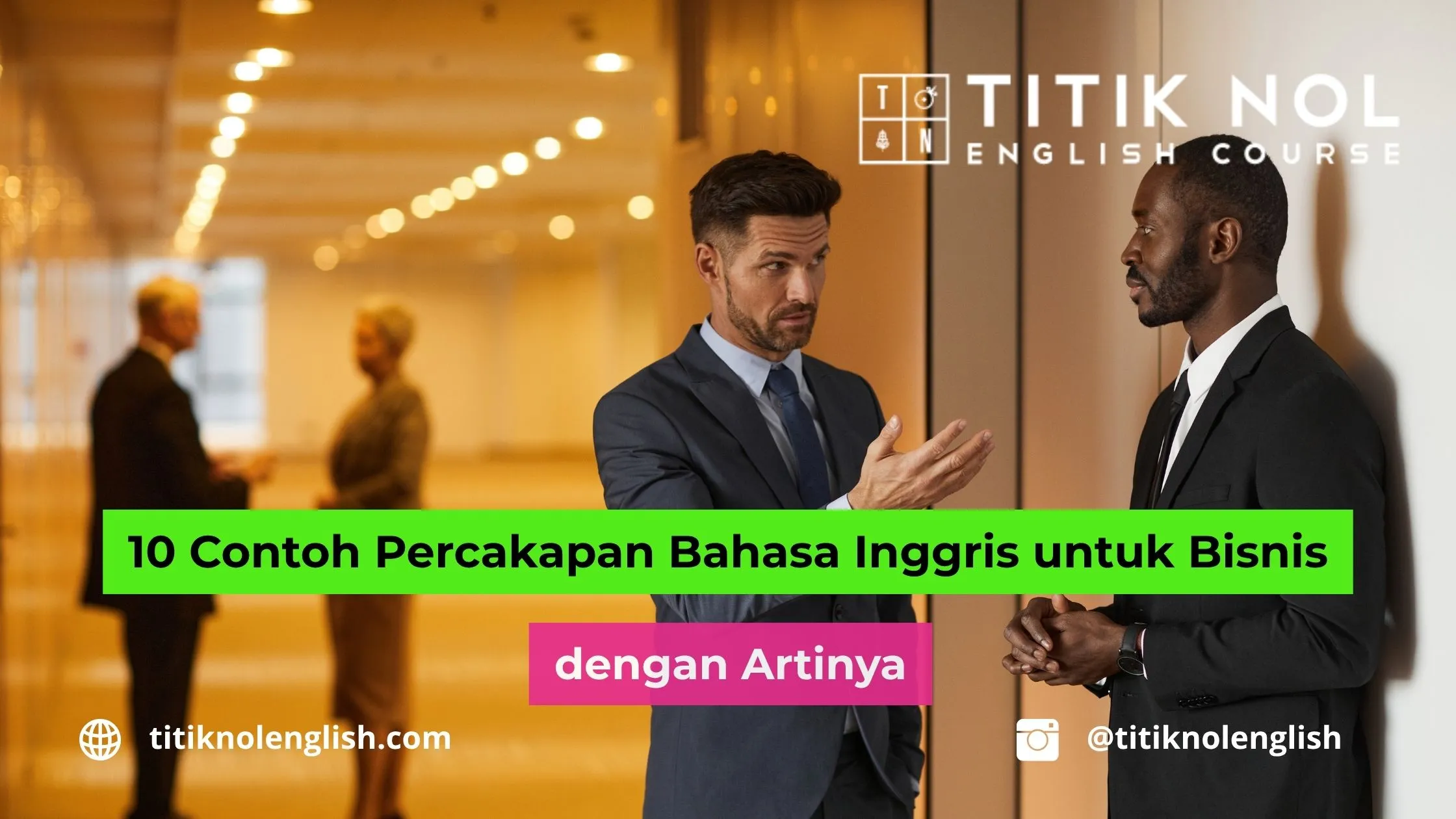 Percakapan Bahasa Inggris untuk Bisnis