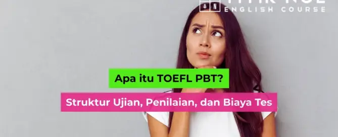 apa itu TOEFL PBT