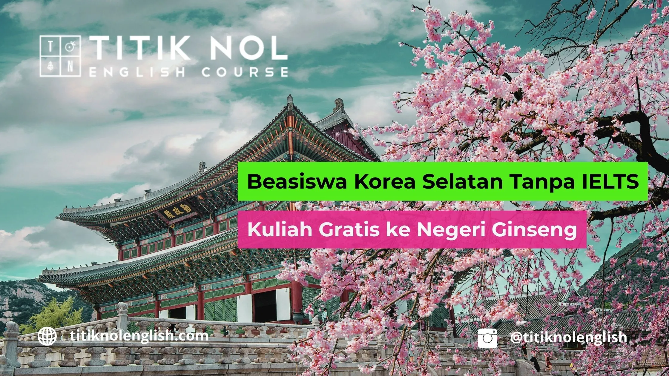 Beasiswa Korea Selatan Tanpa IELTS