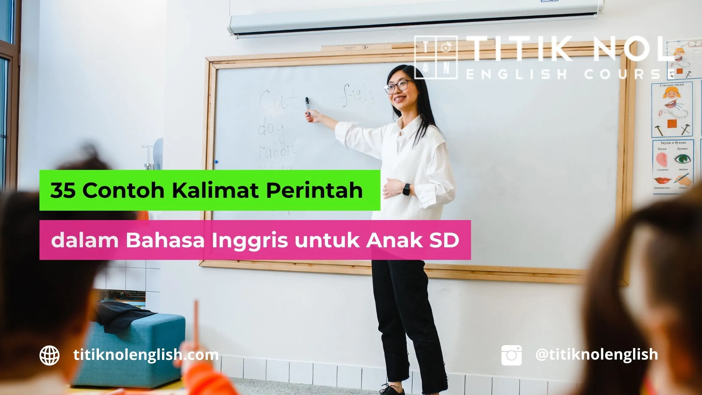 Kalimat Perintah dalam Bahasa Inggris untuk Anak SD