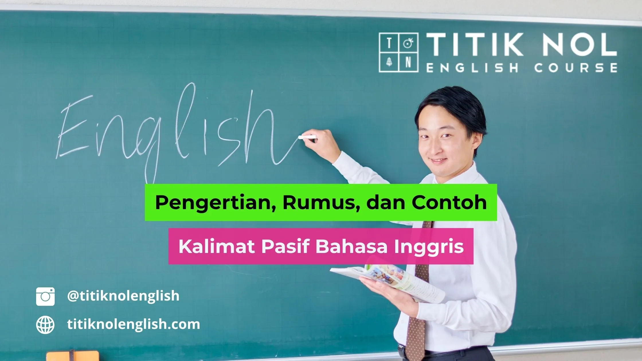 Contoh Kalimat Pasif Bahasa Inggris