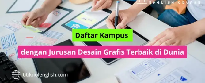 Jurusan Desain Grafis Terbaik di Dunia