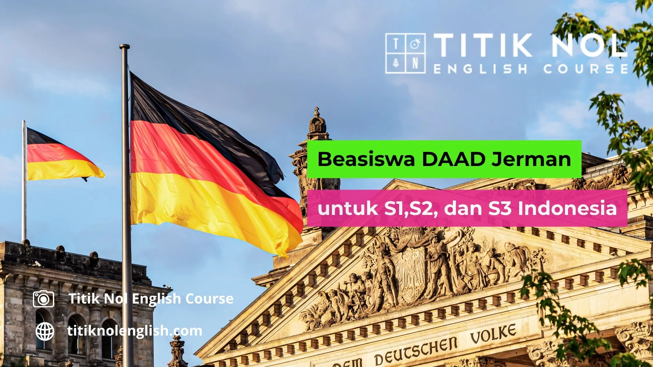 Beasiswa DAAD Jerman untuk S1,S2, dan S3 Indonesia Beasiswa DAAD Jerman