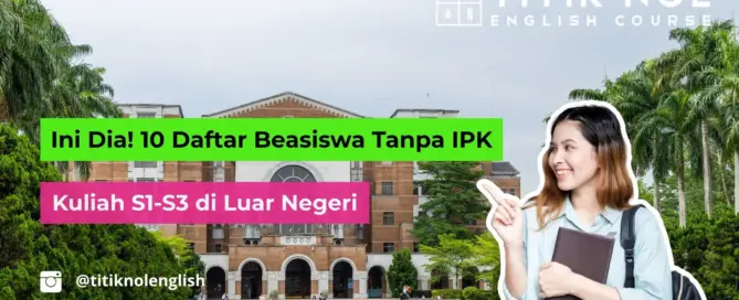 Beasiswa Tanpa IPK