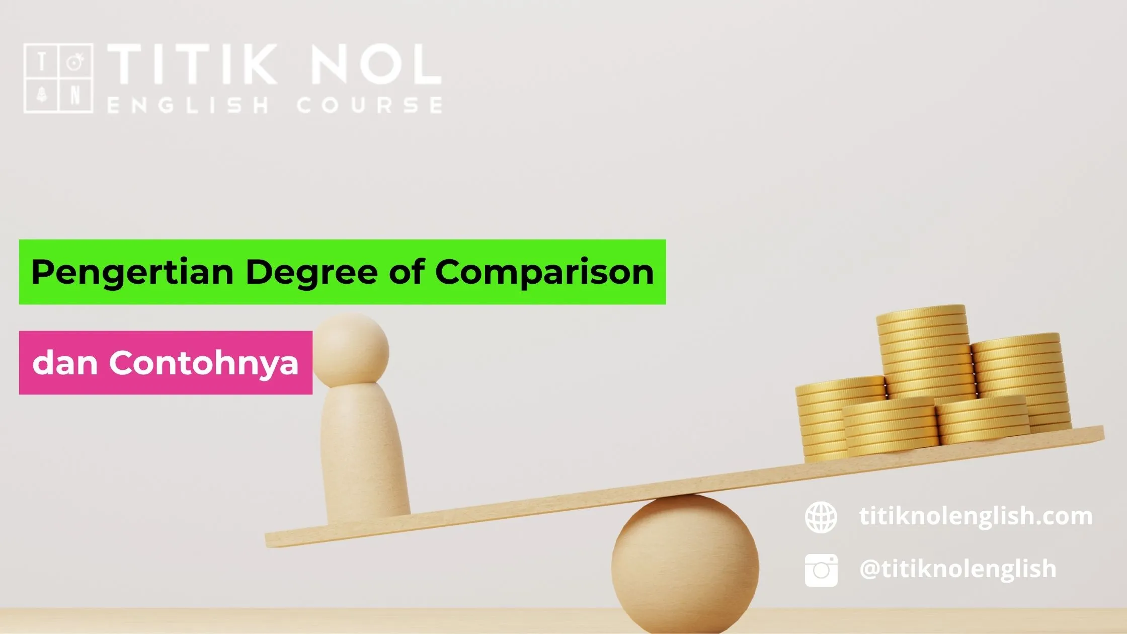 Degree of Comparison