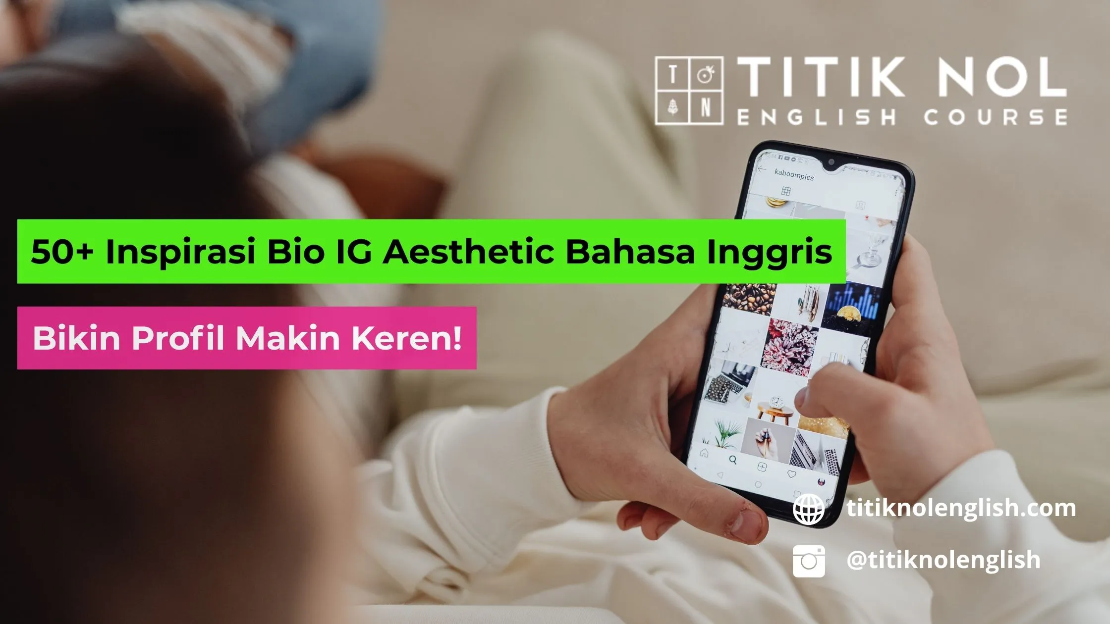50+ Inspirasi Bio IG Aesthetic Bahasa Inggris, Bikin Profil Makin Keren! Bio IG Aesthetic