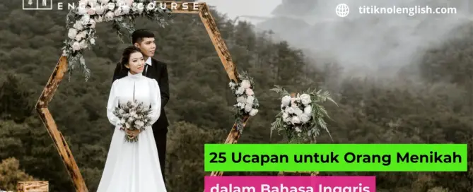 Ucapan untuk Orang Menikah