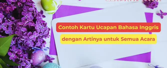 Kartu Ucapan Bahasa Inggris