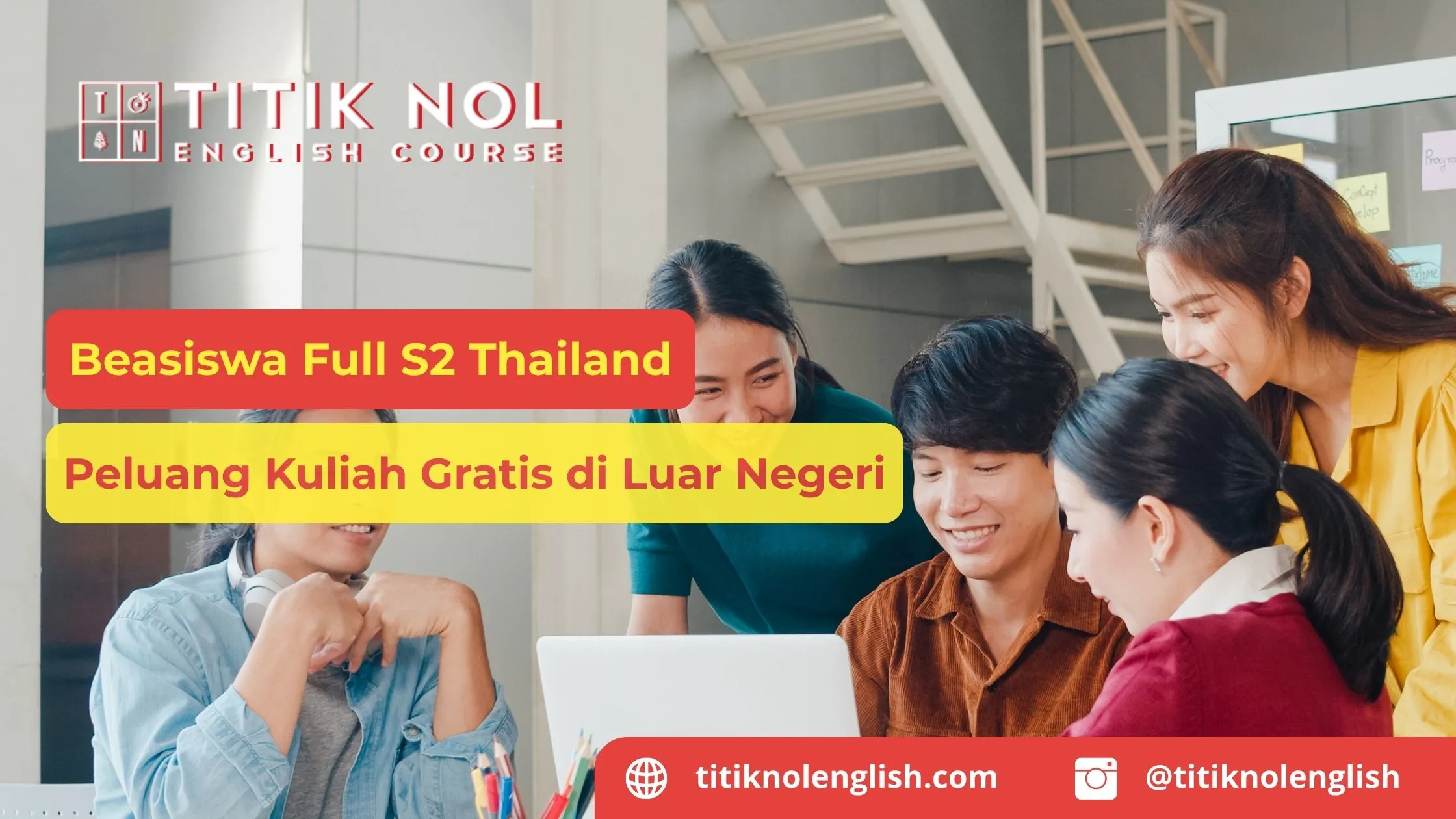 Beasiswa Full S2 Thailand Peluang Kuliah Gratis di Luar Negeri Beasiswa Full S2 Thailand