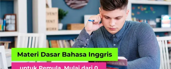 materi dasar bahasa inggris untuk pemula