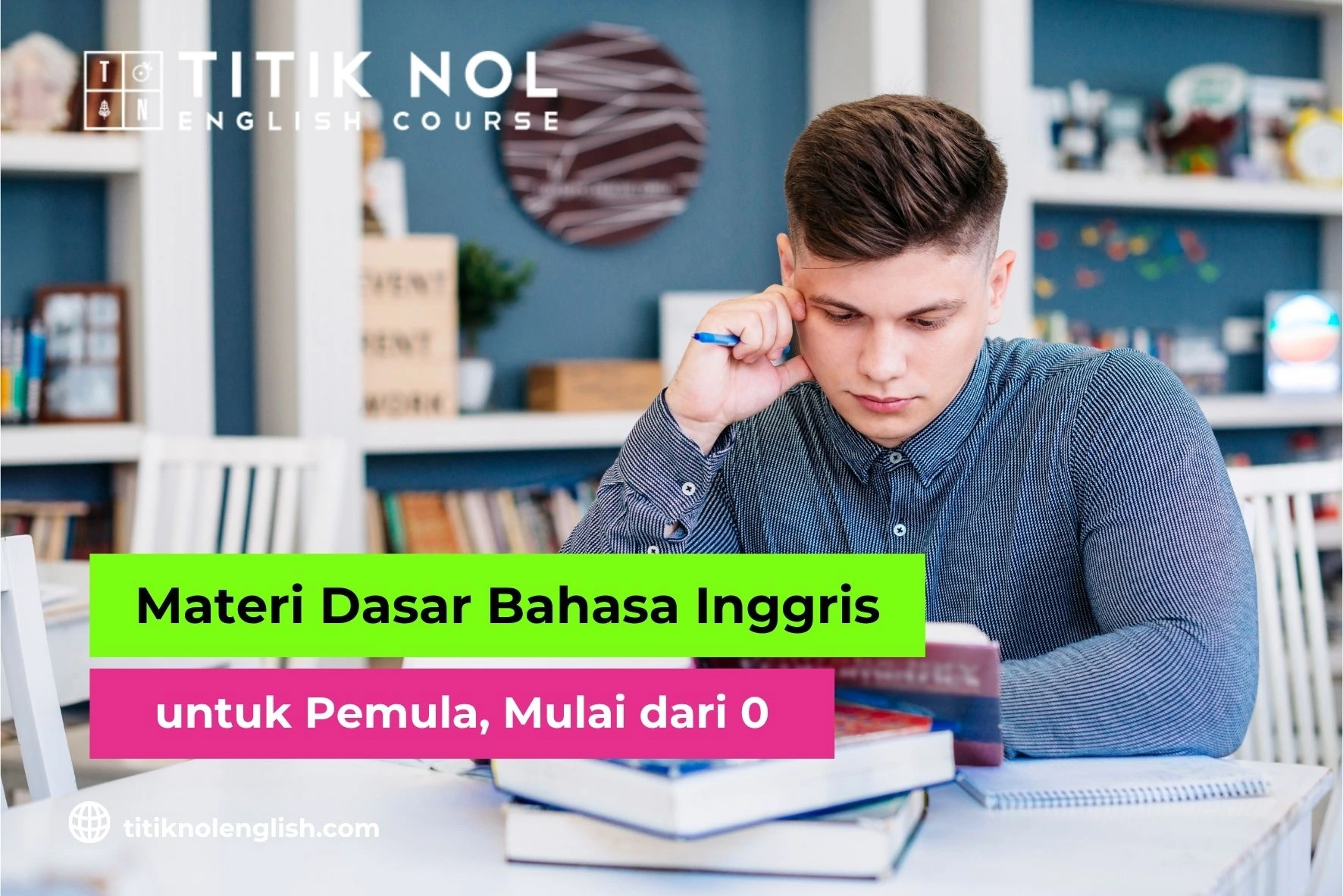 Cover (66) materi dasar bahasa inggris untuk pemula