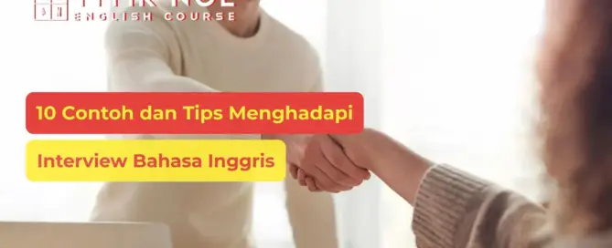 Interview Bahasa Inggris