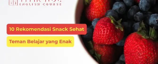Snack Sehat Teman Belajar