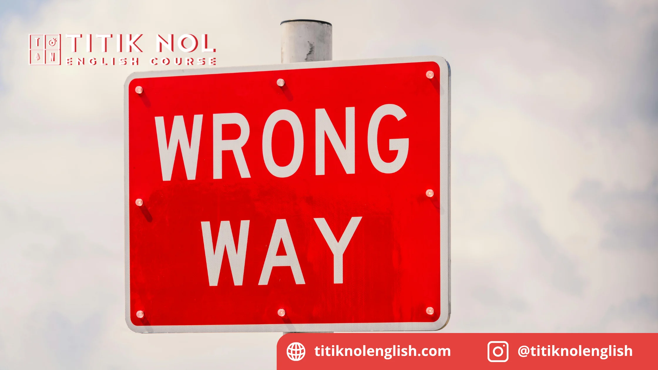 kesalahan belajar bahasa Inggris